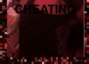 This Latina on demon time cheating ass