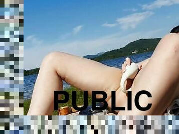 röv, masturbation, orgasm, publik, kvinnligt-sprut, amatör, brudar, tonåring, leksak, strand