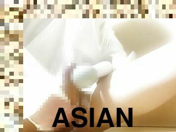 asiatique, masturbation, gay