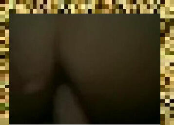 cul, gode-ceinture, amateur, anal, lesbienne, ados, jouet, latina, petite-amie, première-fois