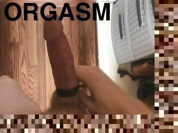 gigantisk, masturbation, orgasm, cumshot, leksak, gay, juckande, pov, ensam, bisexuell