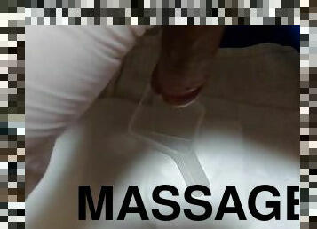 anal massage and sperm collecting