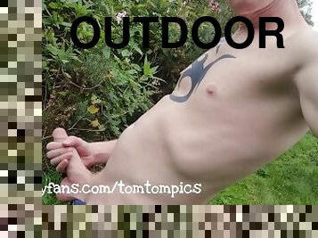 Outdoor big dick ginger