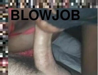 Blowjob Ebony robber sucking my soul