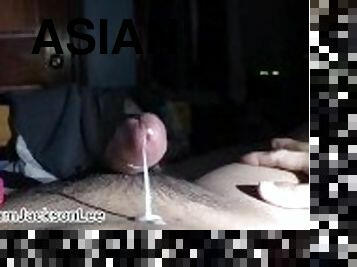 Hand free CUM CUM CUM asian