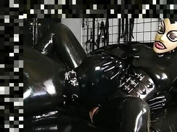 fitta-pussy, avsugning, avrunkning, bdsm, svart, fötter, fetisch, latex, bondage, älskarinna