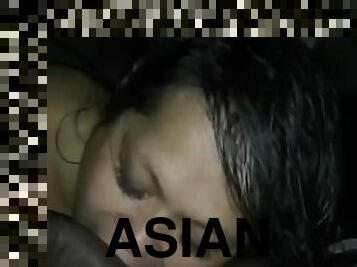 Asian MILF Loves Sucking My Dick