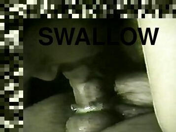 Cock Milked and Swallowed