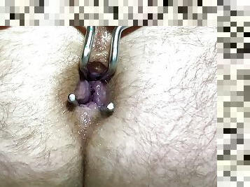 hårig, masturbation, anal, cumshot, leksak, gay, sprut, ritt, dildo, ensam