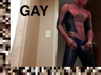 spiderman cums