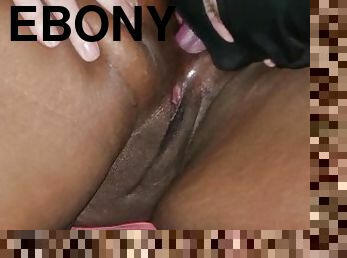 Tongue Deep In Ebony Asshole!