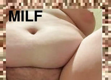 BBW MILF Sneaks a Squirt Session!