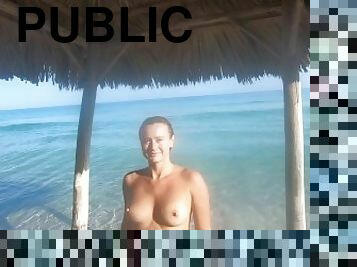 culo, nudista, público, amateur, babes, playa, rubia, culazo, exhibicionista, exhibicionismo