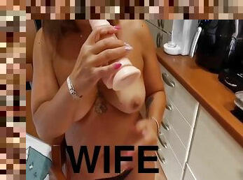 Sensual Wife While Cleaning 11 Min