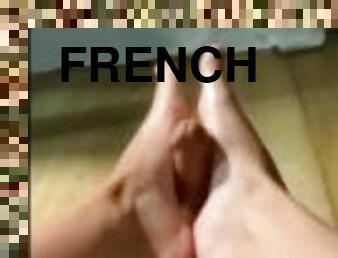 FOOTJOB DIRTY TALK FRENCH ACCENT - FOOTFETISH