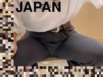 asiatisk, pissing, tenåring, japansk, høyskole, naturlig, hentai