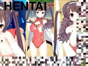 büyük-göğüsler, animasyon, pornografik-içerikli-anime