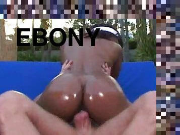 Josh fucks with a hardcore sexy ebony Pamela