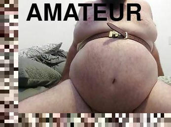 feit, amatør, anal, bbw, alene