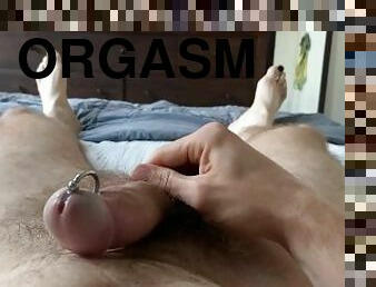 orgasm, amatör, cumshot, gay, piercad, ensam