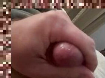 18 y.o. Teen Jerking his cock before bed !!!