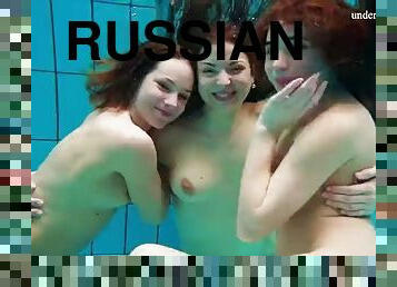 na-zewnątrz, publiczne, rosyjskie, lesbijskie, nastolatki, basen, erotyczne, pod-wodą
