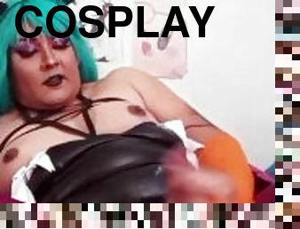 MORRIGAN FUTANARI COSPLAY ????????