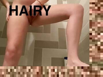 baignade, gros-nichons, clito, poilue, masturbation, orgasme, chatte-pussy, giclée, amateur, milf