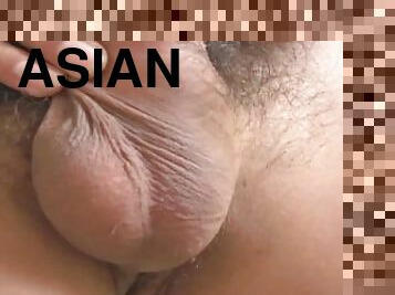 asiatisk, hårete, onani, cumshot, stor-pikk, homofil, handjob, kåt, blond, alene