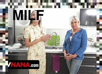 Two Hot Milfs And Share Teen Cock To Give Motivational Support With Payton Hall And Pristine Edge