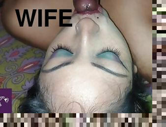 My wife sucking my hot ???? dick