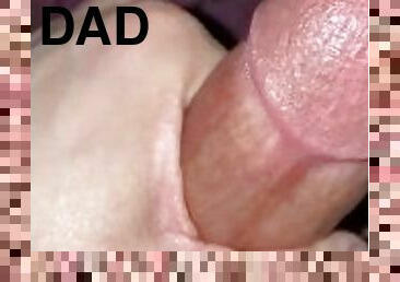 papa, masturbation, ejaculation-sur-le-corps, gay, secousses, ejaculation, solo, pappounet, bite