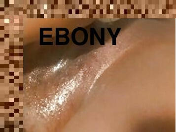 Solo Masturbation by Sexy Ebony BBW