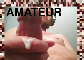 This big white cock is cumming 40 times!!! part 1 - Cummdrumm