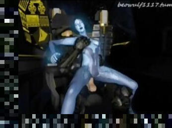 Cortana Rides Master Chief