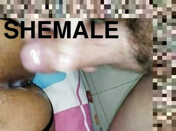 masturbation, shemale, juckande, sprut, mjölk, vit