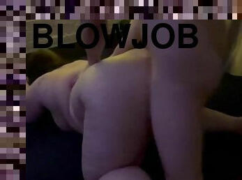 BBW with big ass sloppy sucking fucked and face sitting  BBWitching