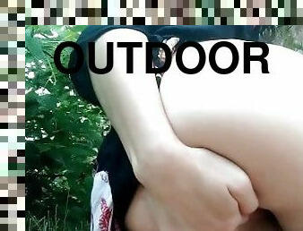 Outdoor Anal Clear Tunnel Plug