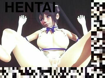 Hestia Shows Her Lustful Nature  DanMarchi Hentai