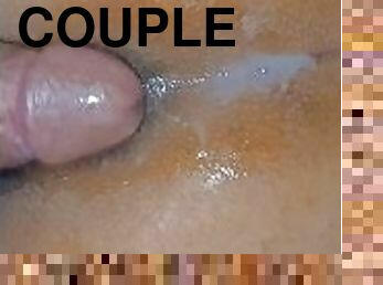 HottCouple95 in Action.. pounding wifey wit cum shot ????????