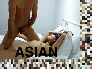 asiatisk, rumpe, pussy, babes, blowjob, tenåring, japansk, cum, perfekt, kineser