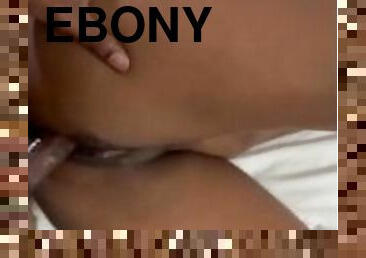 Ebony Teen Sucks & Fucks @Only_Quan