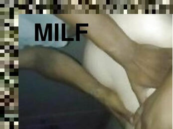 Milf sucks bbc