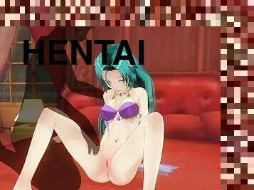 3D HENTAI Friend masturbates best friend's pussy until she cums