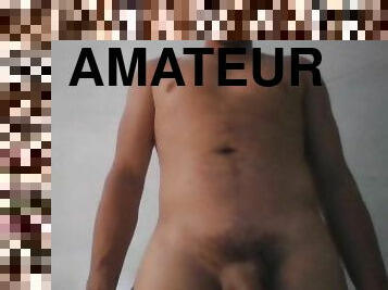 amatör, ensam, exhibitionist, kuk