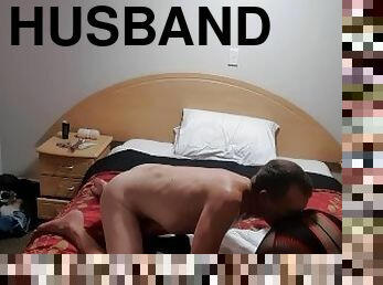 Husband video's wife fucking  stranger