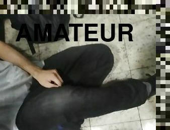 papa, énorme, masturbation, pisser, amateur, anal, énorme-bite, gay, branlette, secousses