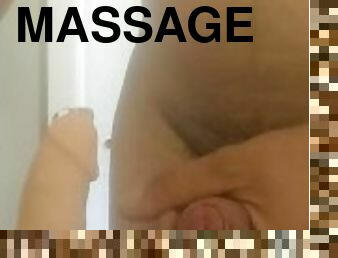 masturbation, amatör, anal, leksak, massage, dildo, ensam