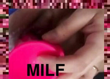 Creaming on My Pink Dildo