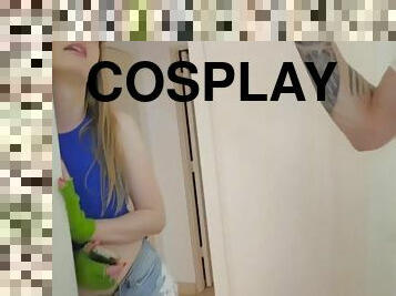 Pokemon go fan dolly leigh fucks stepbro to catch pokemon in his room